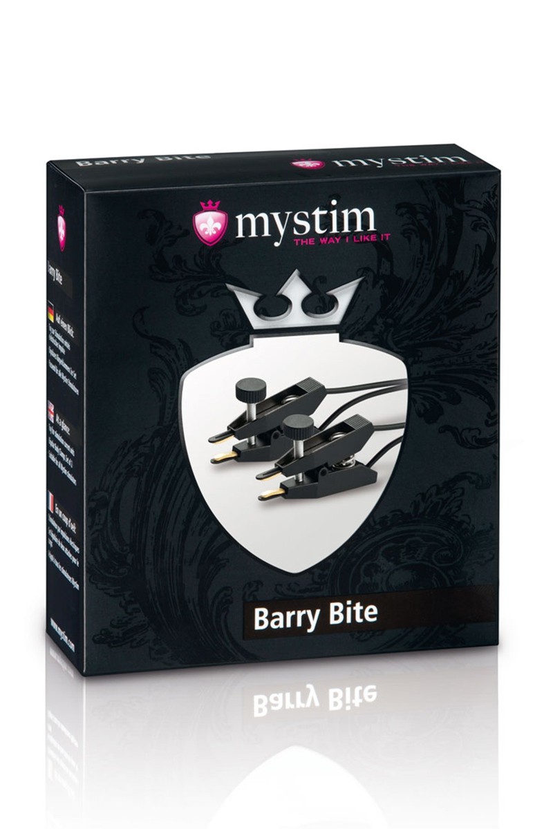 Pinces électro-stimulation Barry Bite - Mystim