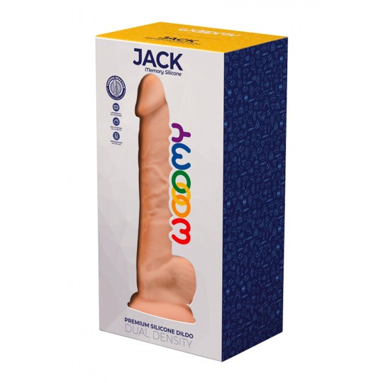 Gode silicone double densité Jack - Wooomy 2