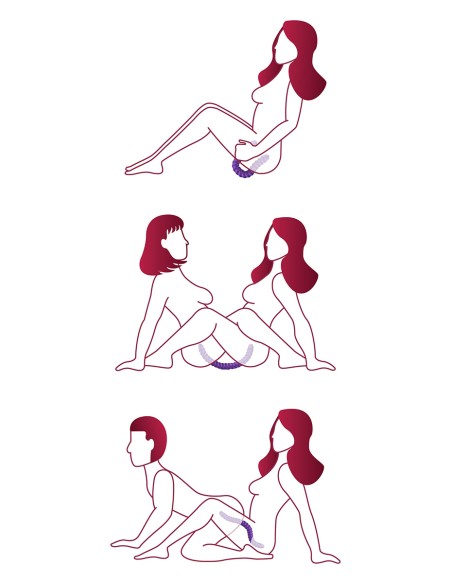 Double dong vibrant et flexible - She.E.O