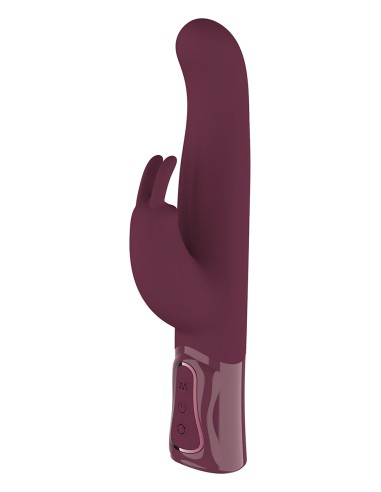 Vibro Rabbit rotatif triple stimulation XXL - She.E.O